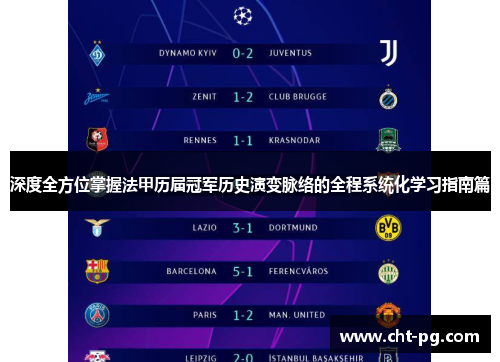 深度全方位掌握法甲历届冠军历史演变脉络的全程系统化学习指南篇